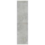 Wardrobe with Drawers Concrete Grey 50x50x200 cm Engineered Wood 800616