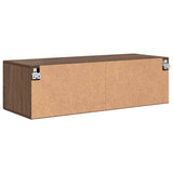Wooden Cabinet Brown Oak 100.5 x 39 x 30 cm Engineered Wood 880248