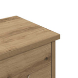 Wall Cabinet Artisian Oak 88x26x18.5 cm Engineered Wood 855861