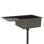 Handmade Kitchen Sink Black Stainless Steel 51521