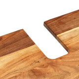 Sink Cabinet 62x33x58 cm Solid Wood Acacia and Engineered Wood 351987