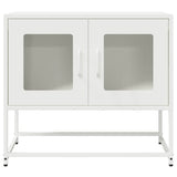 ZNTS TV Cabinet White 68x39x60.5 cm Cold-rolled Steel 853337