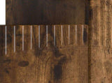 LED TV Cabinet Smoked Oak Engineered Wood 897350