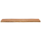 Table Top 90x40x2.5 cm Rectangular Solid Wood Acacia Live Edge 370611
