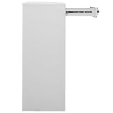 Office Cabinet Light Grey 90x40x102 cm Steel 336410