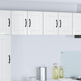 Wall Cabinet LUCCA 2 pcs High Gloss White 60 x 31 x 40 cm 884923