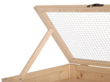 Wooden Large Hamster Cage, Gerbil Cage 4 Layers with Tall Bottom & Storage Shelf T3398P350027