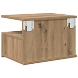 Floating Nightstand 2 pcs Artisan Oak 40 x 31 x 28 cm 871755