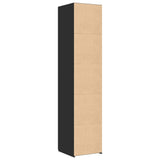 Highboard Black 40x42.5x185 cm Engineered Wood 3281400