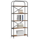 Bookshelf Old Wood 80 x 30 x 183 cm Engineered wood 879837