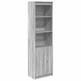 Highboard Grey Sonoma 50x35x180 cm Engineered Wood 3328467