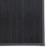 Rug Rectangular Grey70x1000 cm Bamboo 376898