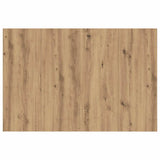 Headboard With Cabinet 3 pcs Artisan Oak Engineered Wood 3416058