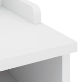 Hallway Bench "SANDNES" White 45x40x50 cm Solid Wood Pine 4010444