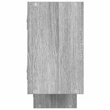 Wall Cube Shelf 5 Compartments Grey Sonoma Engineered Wood 860000