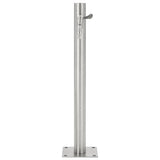 Garden Water Column Stainless Steel Round 65 cm 45457