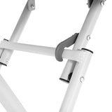 Bistro Table White 55 x 55 x 72.5 cm Powder-coated Steel 42002944