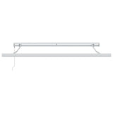 Awning Frame Manual White 350 x 250 cm Aluminium 142578