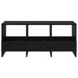 Magazine Rack Black Oak 102 x 30 x 45 cm 890961