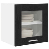 Hanging Cabinet 2 pcs Black Oak 40 x 31 x 40 cm Engineered Wood 884197