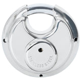 Discus Locks with Keys 12 pcs Silver 6 x 2.3 x 6 cm 42020746