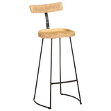 Bar Stools 2 pcs 49x43x103 cm Solid Wood Mango 4013521