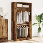 Wardrobe Old Wood 100x50x200 cm Engineered Wood 3307808