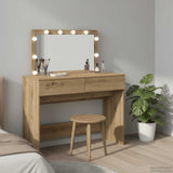 Dressing Table Artisan Oak 100 x 40 x 120 cm Engineered Wood 868861