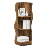 Corner Shelf Old Wood 34 x 33 x 102 cm Engineered Wood 899943