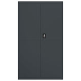 File Cabinet Anthracite 105x40x180 cm Steel 339771