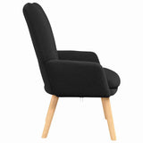 Armchair Black 63 x 67 x 94 cm Fabric 42001793