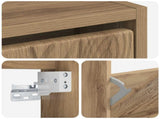 Wall-Mounted Shoe Cabinet DELFT 71 x 17 x 43 cm Engineered Wood 897074