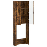 Toilet Cabinet HAARLEM Smoked Oak 66 x 25.5 x 190 cm 896920