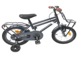 Kids Bike 14 Inches for 3-5 Years Old Dark Grey 42009266