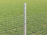 Welded Wire Fence with Post 10 x 0.5 m 3336315