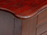Side Table Brown 60.5 x 30 x 61 cm Solid Mahogany Wood 42009942