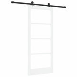 Sliding Door Manual ORKDAL White 86 x 198.5 cm Wood and metal 3332004