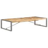 Coffee Table 180x90x40 cm Rough Mango Wood 321591