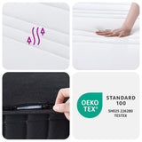 Bonnell Spring Mattress Medium 90x190 cm Single Size 372928