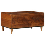 Coffee Table Brown 80 x 50 x 40 cm Solid Mango Wood 4018229