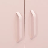 Storage Cabinet Pink 80x35x101.5 cm Steel 336157