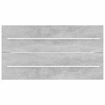 ZNTS 2 Piece Bathroom Furniture Set Concrete Grey Engineered Wood 804849