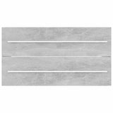 ZNTS 2 Piece Bathroom Furniture Set Concrete Grey Engineered Wood 804849