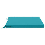 4-Piece Seat Cushions SOEST 4 pcs 100% Polyester Turquoise 944698