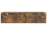 Wall-Mounted TV Cabinet Wall-mounted Smoked Oak 98 x 41 x 30 cm 898700
