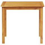 Garden Dining Set Folding 5 pcs Brown Solid Acacia Wood 3375631