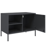 TV Cabinet Anthracite 68x39x50.5 cm Steel 842998