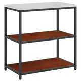 Kitchen Storage HATTEM Rusty 90 x 50 x 92 cm Steel 874960