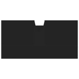 Bathroom Sink Cabinet Black 60x30x60 cm Engineered Wood 842446