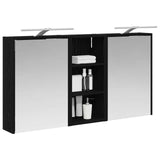 Bathroom Cabinet Set 3 pcs 116 x 16 x 62.5 cm Engineered wood 3403817